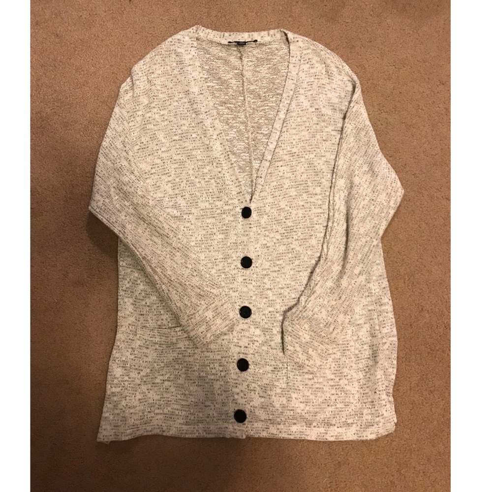 Gray Cardigan